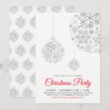 Convite para Festa de Natal / Férias