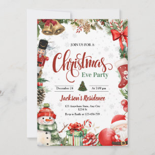 Convite para Festa de Natal, Jantar da Véspera de 