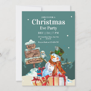 Convite para Festa de Natal, Jantar de Natal
