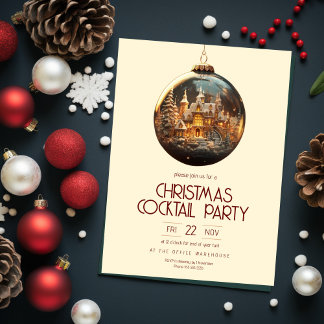 Convite para Festa de Natal no Escritório Golden B