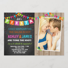 Convite para Festa de noivado Fiesta