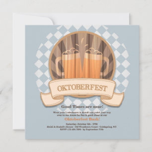 Convite para Festa de Oktoberfest