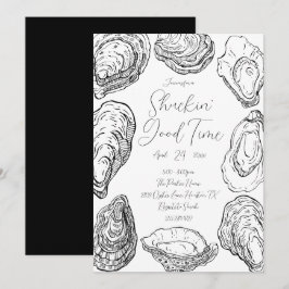 Convite para Festa de Ostras