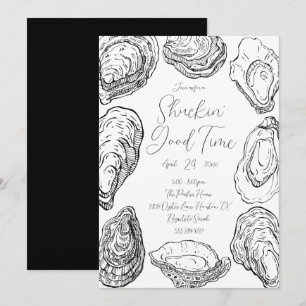 Convite para Festa de Ostras