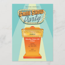 Convite para Festa de Programa de TV