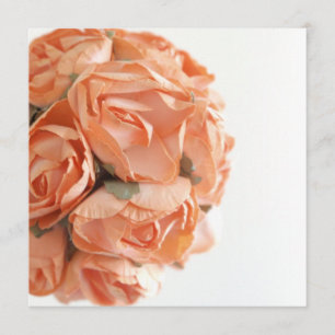 Convite para Festa de solteira de Rosas de Pêsseg