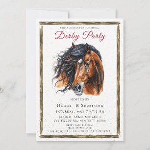 Convite para Festa do Derby