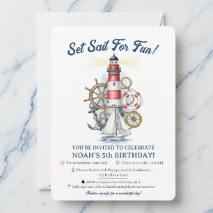 Convite para Festa do Farol Oceânico Náutico
