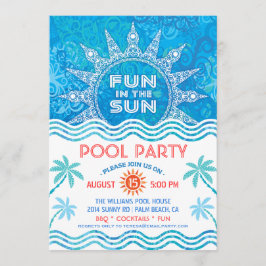 Convite para Festa do Sol de Verão