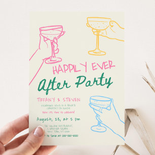 Convite para Festa Felizes para Sempre, Recepção P