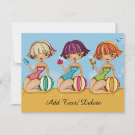 Convite para Festa na Praia