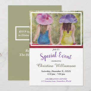 CONVITE PARA FESTA NO BANCO VERMELHO DO PARQUE