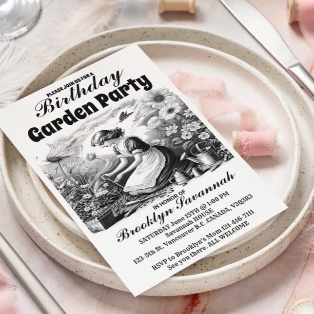 Convite para Festa no Jardim dos Murmúrios dos Jar (Criador carregado)