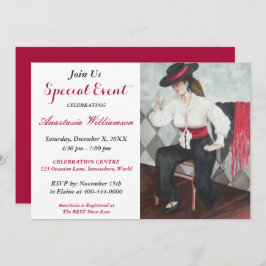 CONVITE PARA FESTA PRETA E BRANCA