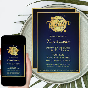 Convite para festa temática de Tulum