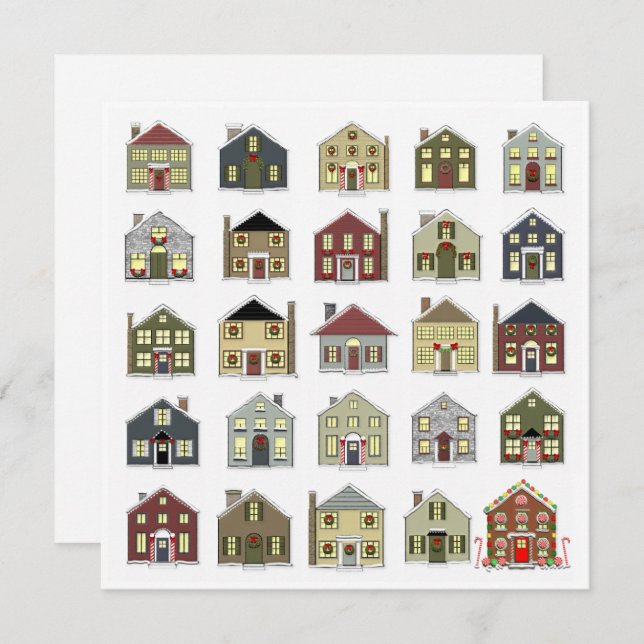 Convite para Festas de Férias (Frente/Verso)