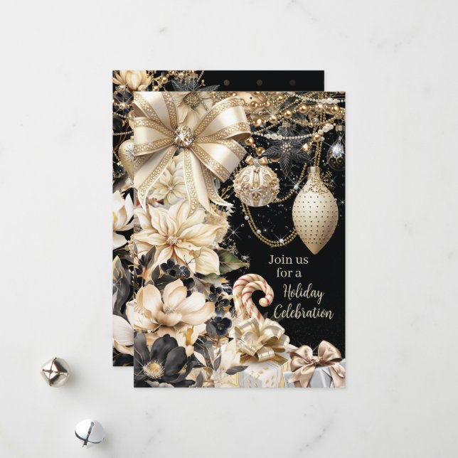 Convite para Festas de Férias Glaminour (Frente/Verso In Situ)