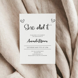 Convite para festas de formatura, Convite para For