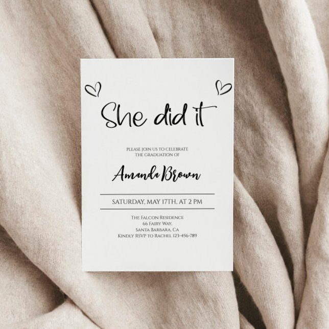 Convite para festas de formatura, Convite para For (Criador carregado)