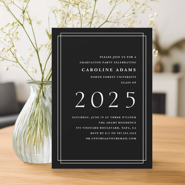 Convite para Festas de formatura de grande ano | P (Criador carregado)