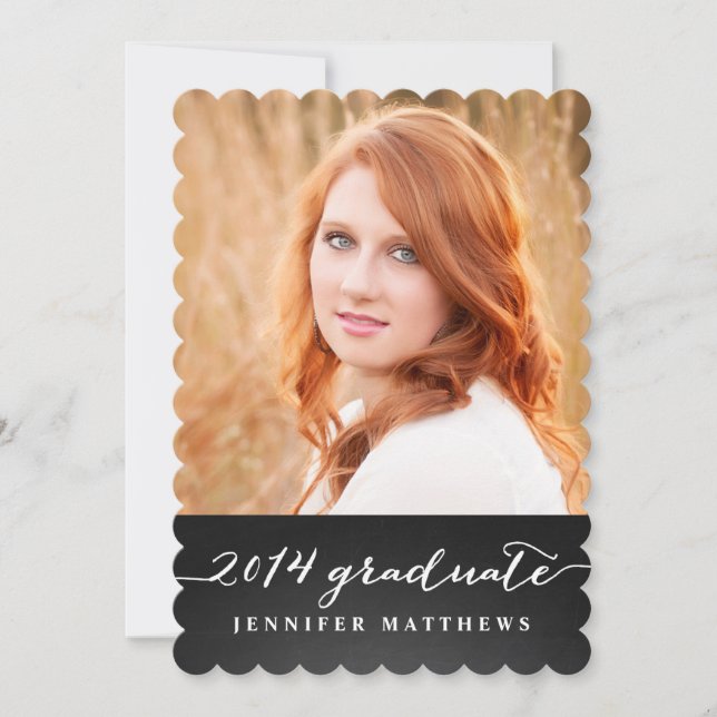 Convite para Festas de formatura de quadro (Frente)