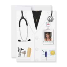 Convite para Festas de formatura Médica