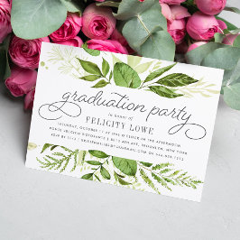 Convite para Festas de formatura Wild Meadow