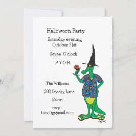 Convite para Festas de Halloween