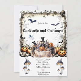 Convite para Festas de Halloween