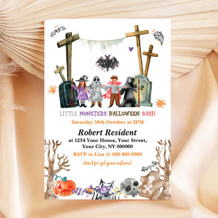 Convite para Festas de Halloween