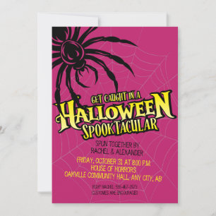Convite para Festas de Halloween