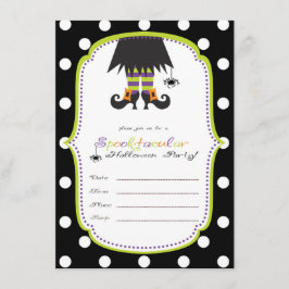 Convite para Festas de Halloween