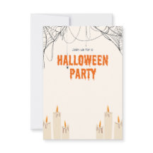 Convite para Festas de Halloween