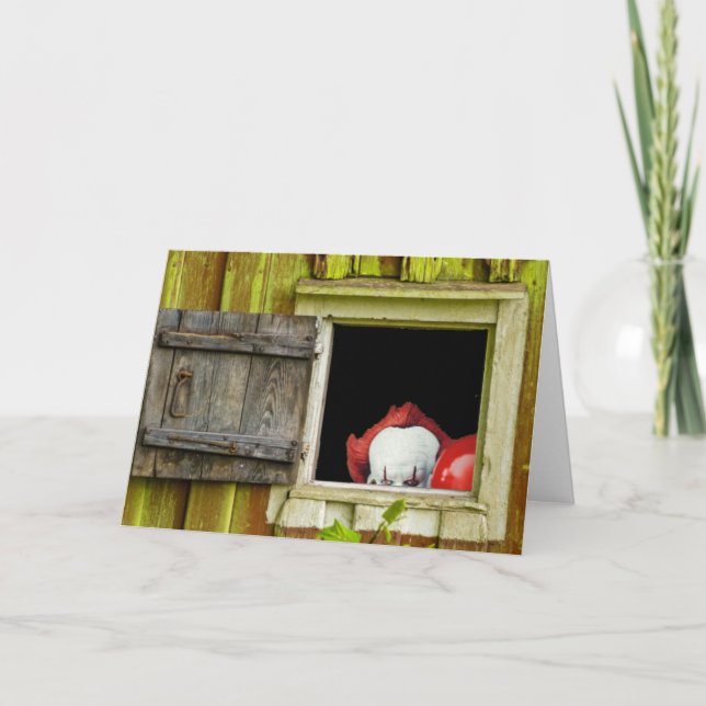 Convite para Festas de Halloween. Cartão (Frente)