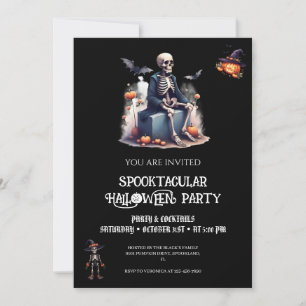 Convite para festas de Halloween, convite especial