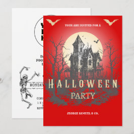Convite para Festas de Halloween Corporativas | Lo