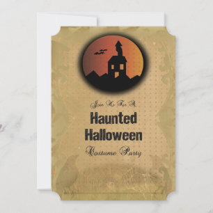 Convite para festas de Halloween, Vintage, Ephemer