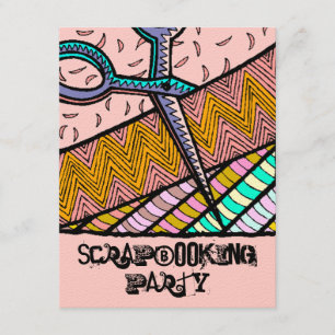 Convite para Festas de Marcação de Artesanato de