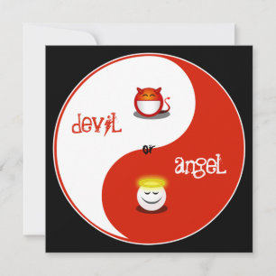 Convite para Festas de solteira do Céu ou do Infer