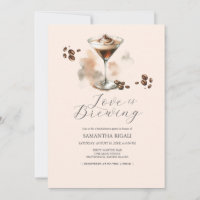 Convite para Festas de solteira Espresso Martini