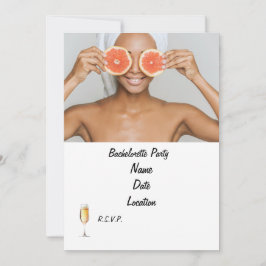 Convite Para Festas de solteira Spa | Personalizad