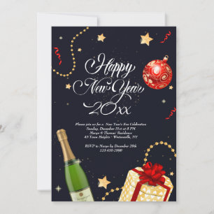 Convite para Festividades de Ano Novo