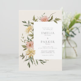 Convite para Florais Selvagens