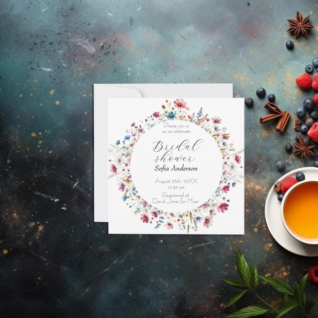 Convite para flores do Partido do Jardim Francês (Criador carregado)