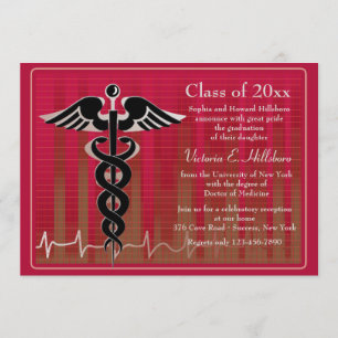 Convite Para Formação Médica De Caduceus