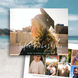 Convite para Formando Fotográfico do Script Modern