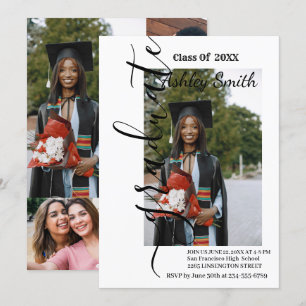 Convite para formatura de fotografia