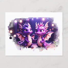 *~* Convite para foto mitológica Dragão AP48 Cartã