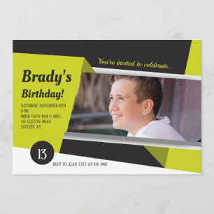 Convite para Fotografia da Imagem de Tendência