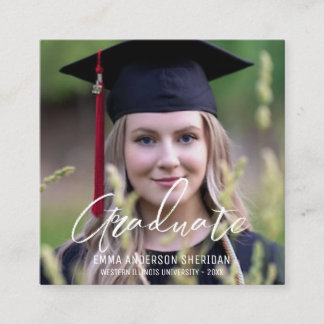 Convite para Fotografia de Script Branco Moderno